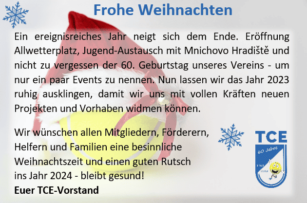 Read more about the article Weihnachtsgrüße Vorstand